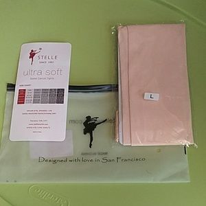 💙 Size Large.  Stelle Ultra Soft Ballet Tights